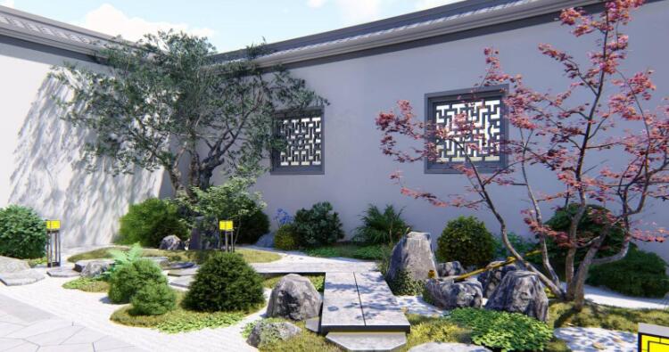 中式別墅庭院設計